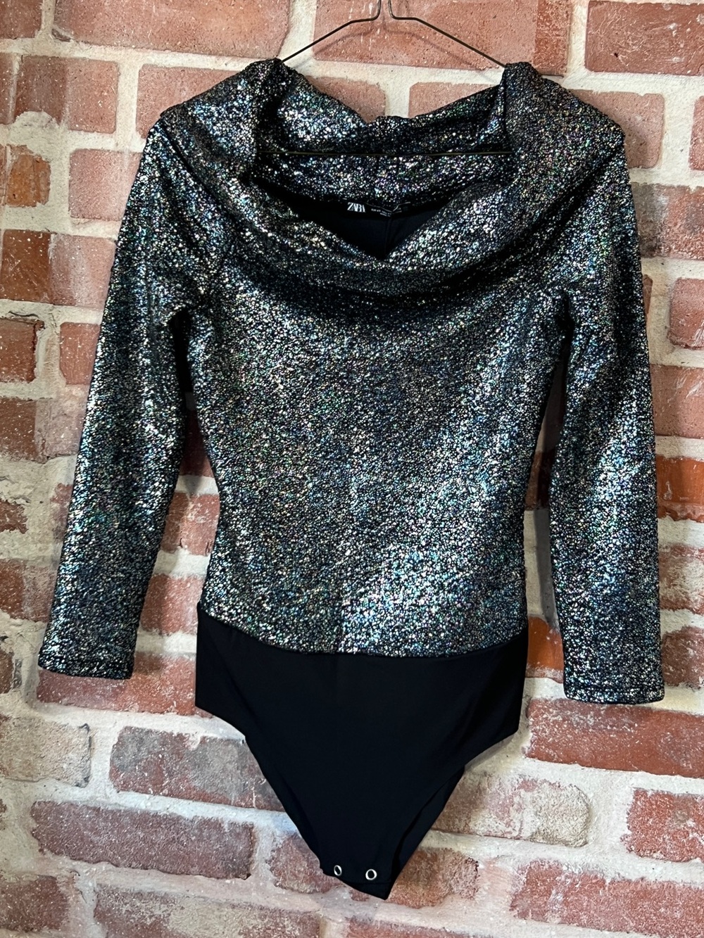 ZARA Shiny Bodysuit